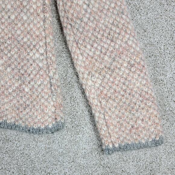 Pendleton Mohair Cardigan Sweater Womens S Woolen Mills Wool Blend Full Zip - Picture 10 of 16